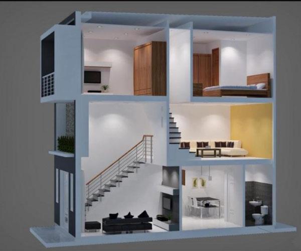 Những mẫu nhà phố có tầng lửng đẹp và thời thượng