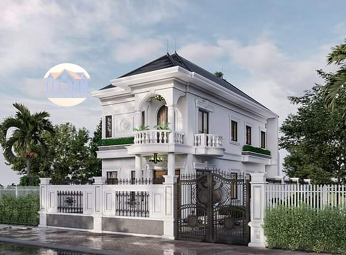 Mẫu biệt thự t&acirc;n cổ điển tại Tiền Giang