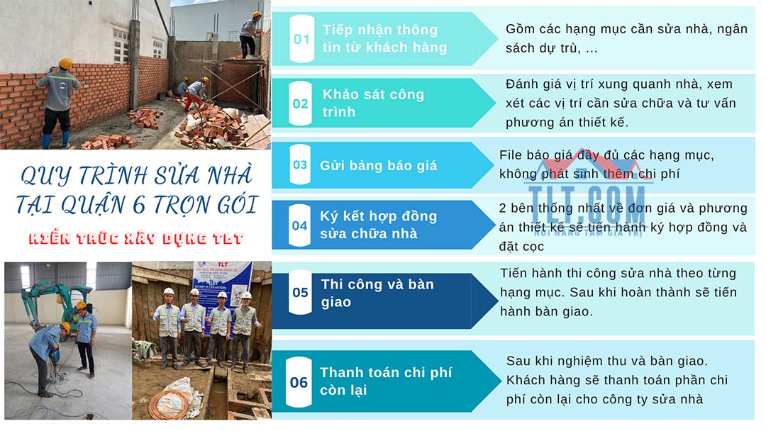 Quy tr&igrave;nh thi c&ocirc;ng x&acirc;y dựng