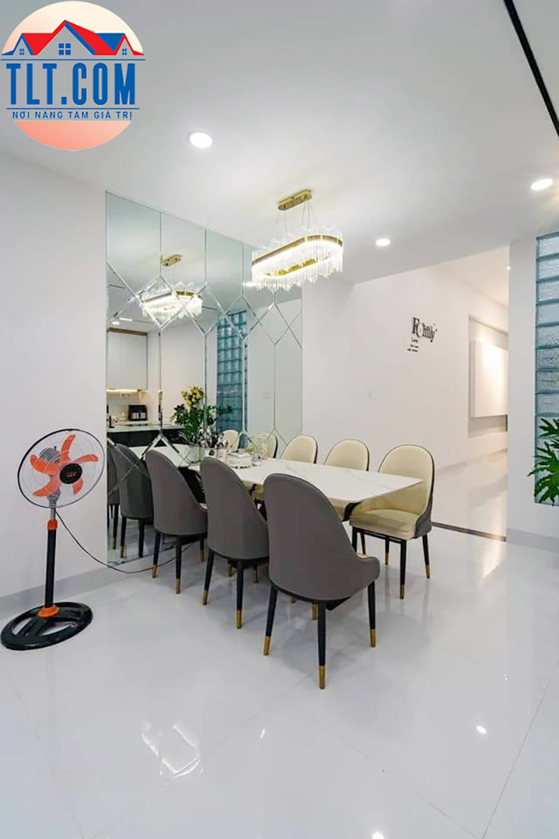 G&oacute;c ph&ograve;ng ăn của căn biệt thự 