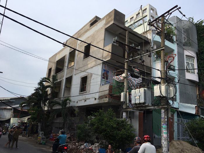 Đơn gi&aacute; x&acirc;y dựng phần th&ocirc; nh&agrave; phố