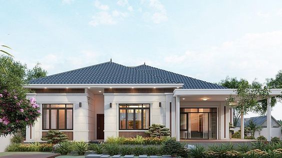 Mẫu nh&agrave; cấp 4 n&ocirc;ng th&ocirc;n gi&aacute; rẻ