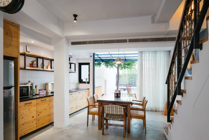 Mẫu nh&agrave; phố 2 tầng đơn giản
