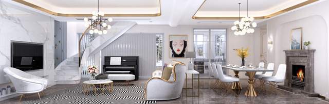 phong c&aacute;ch nội thất biệt thự