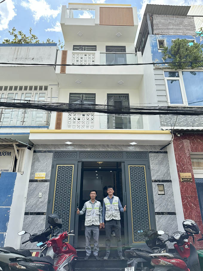 Nghiệm thu trước khi b&agrave;n giao nh&agrave; cho chủ đầu tư