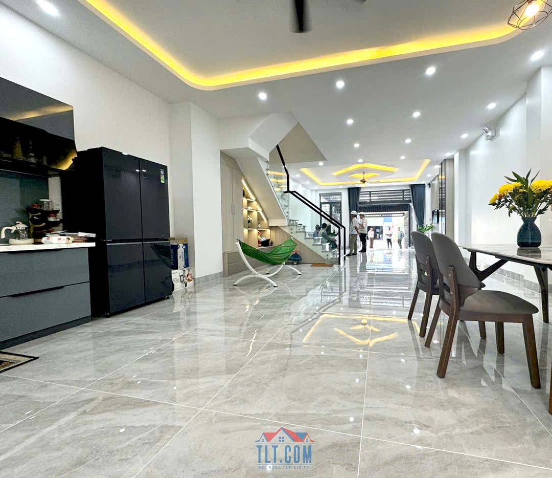 Nội thất nh&agrave; 1 trệt 2 lầu