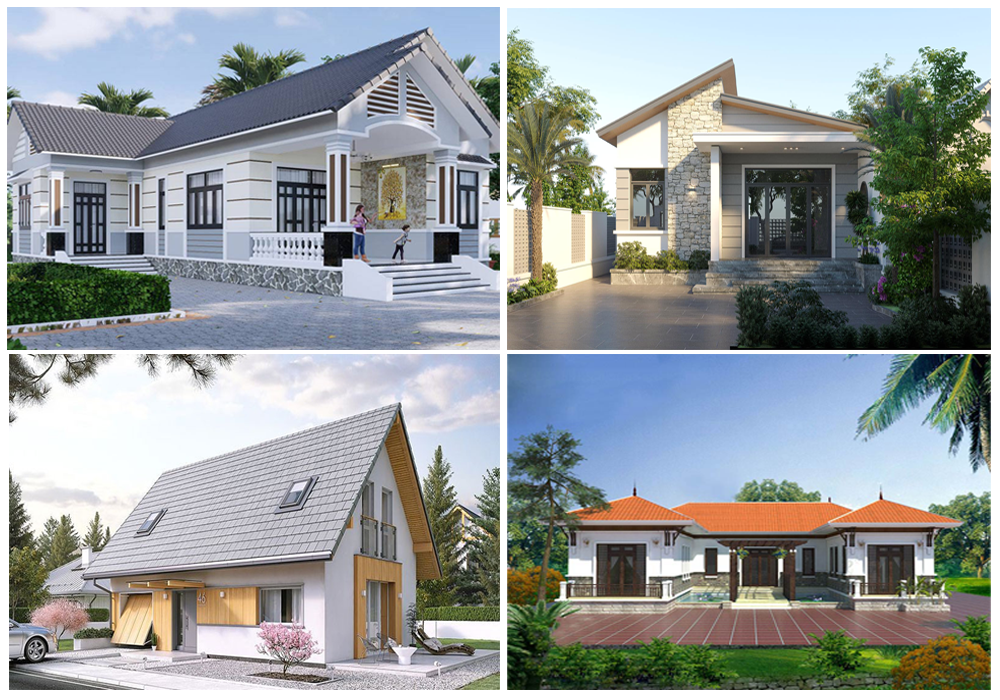 bản vẽ thiết kế nh&agrave; cấp 4 miễn ph&iacute; 3 ph&ograve;ng ngủ