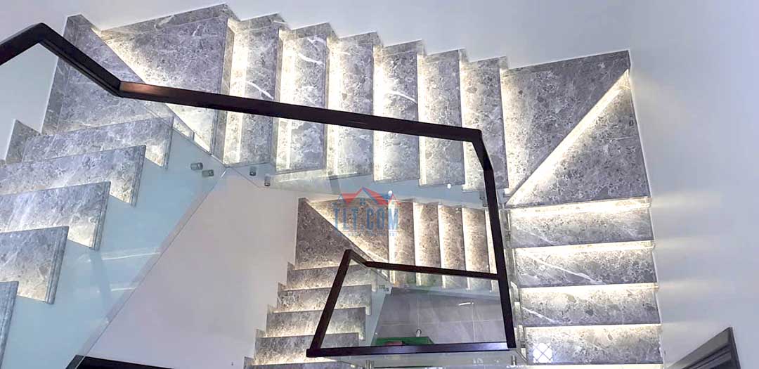 Nội thất nh&agrave; 1 trệt 2 lầu 