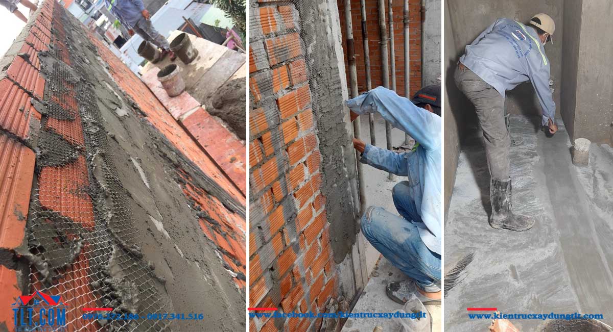 Đ&oacute;ng lưới ch&oacute;ng nứt, v&agrave; ch&oacute;ng thấm s&agrave;n