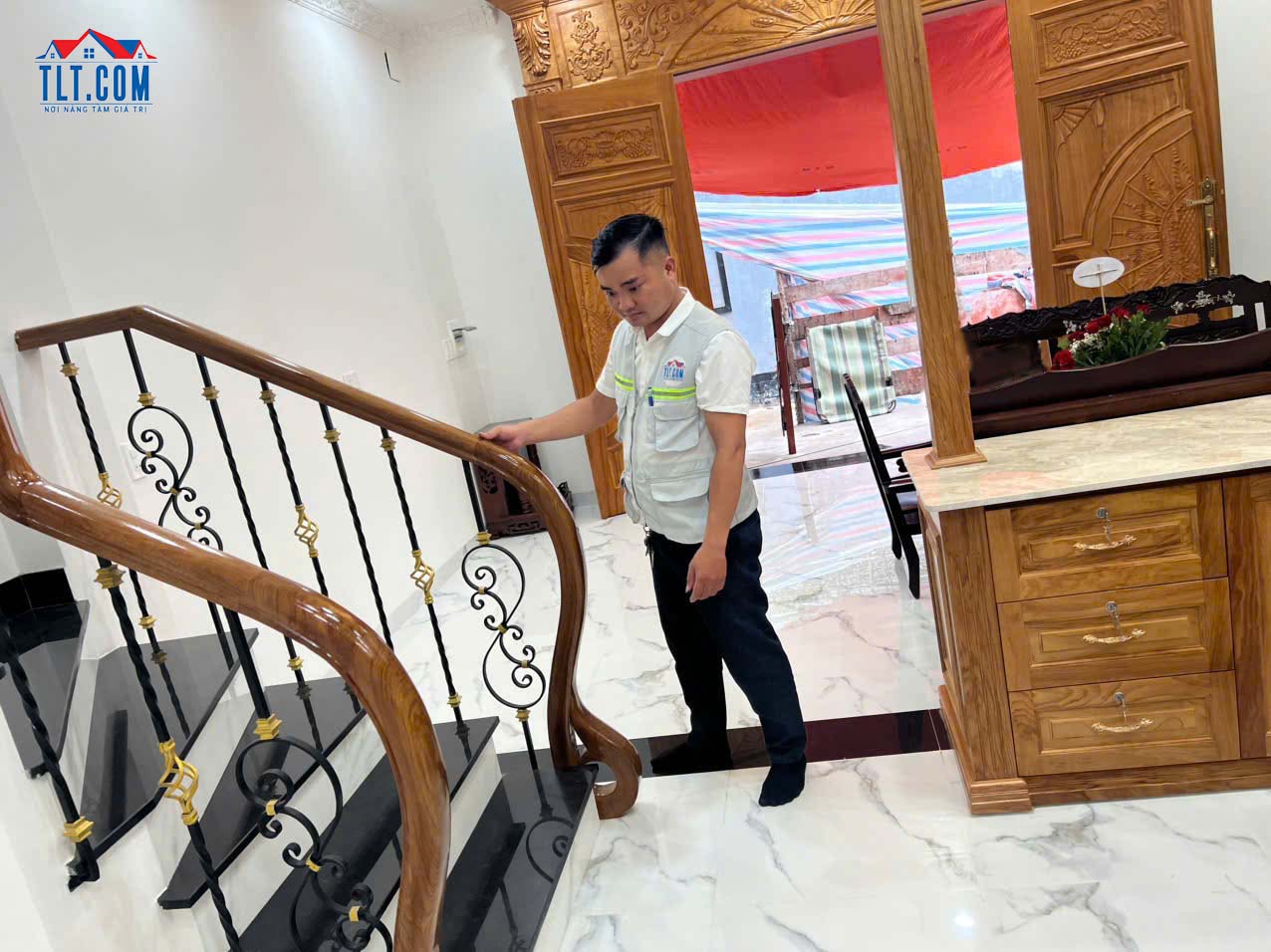Kh&ocirc;ng gian nội thất b&ecirc;n trong nh&agrave;