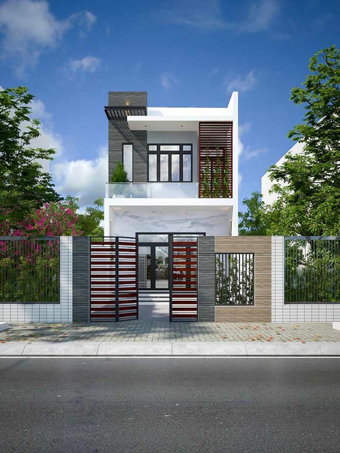 Mẫu nhà 1 trệt 1 lầu tại TPHCM