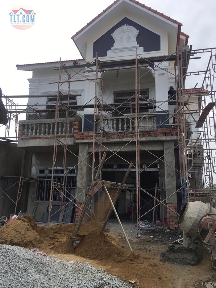 Thi c&ocirc;ng mẫu nh&agrave; 2 tầng tại Long Th&agrave;nh Đồng Nai