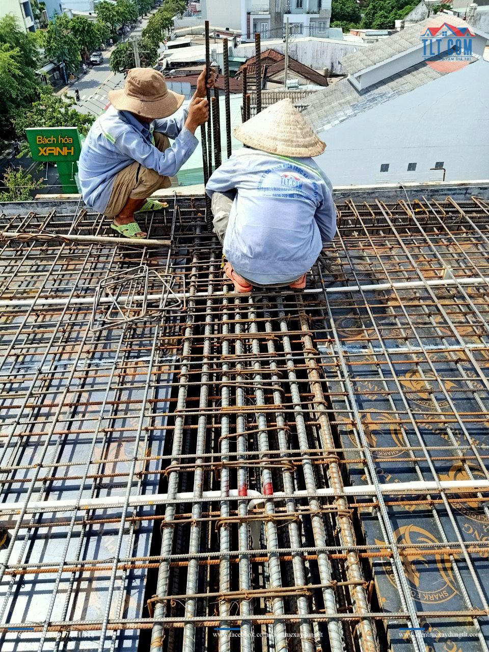 thi công đan sắt