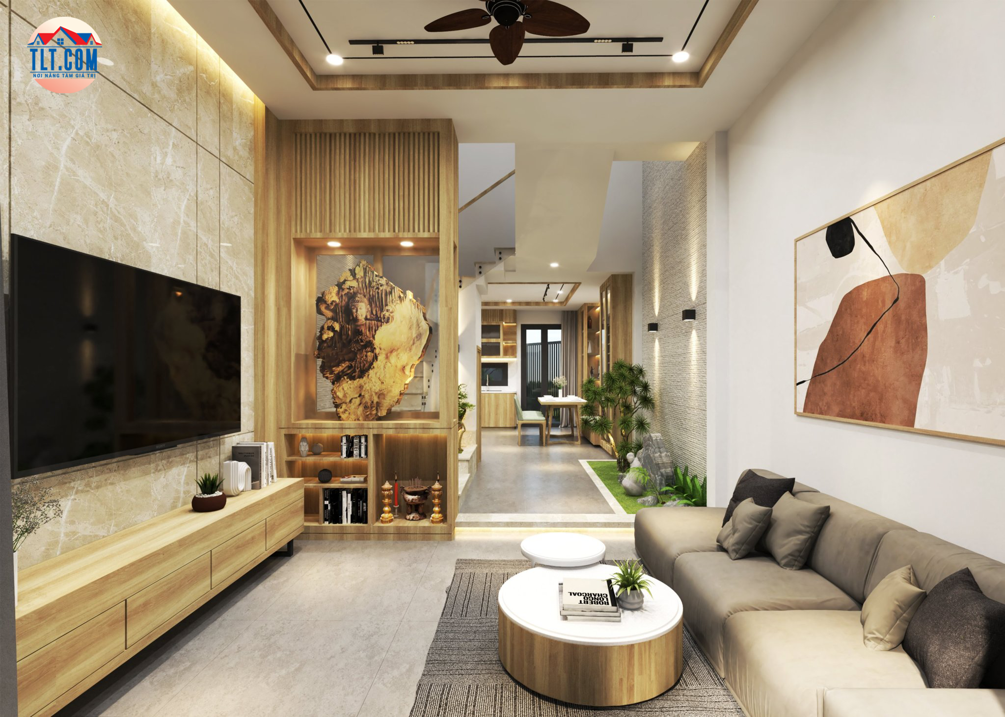 Thiết kế thi c&ocirc;ng nội thất nh&agrave; ở 