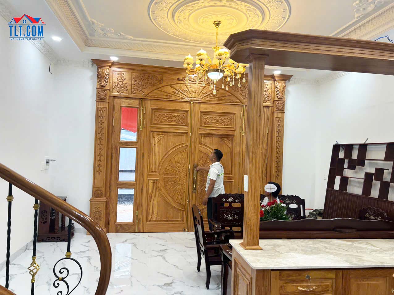 Kh&ocirc;ng gian nội thất ph&ograve;ng kh&aacute;ch