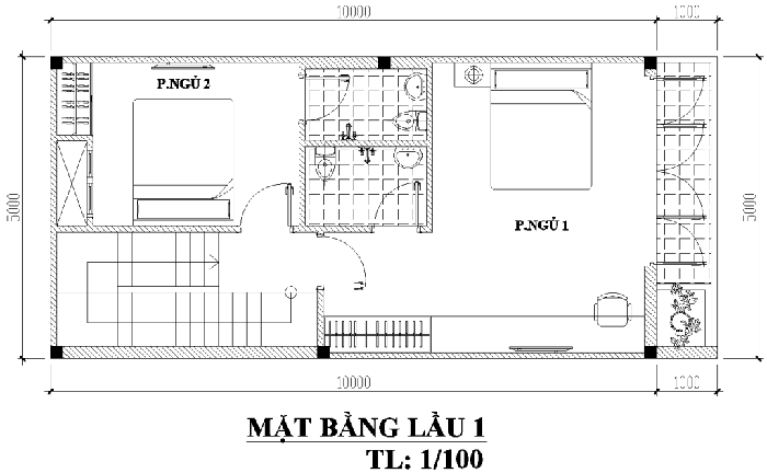 X&acirc;y nhà 1 tr&ecirc;̣t 1 l&acirc;̀u 300 tri&ecirc;̣u