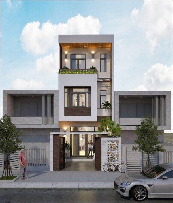 Mẫu nh&agrave; 3 tầng vừa đẹp vừa hợp phong thủy 