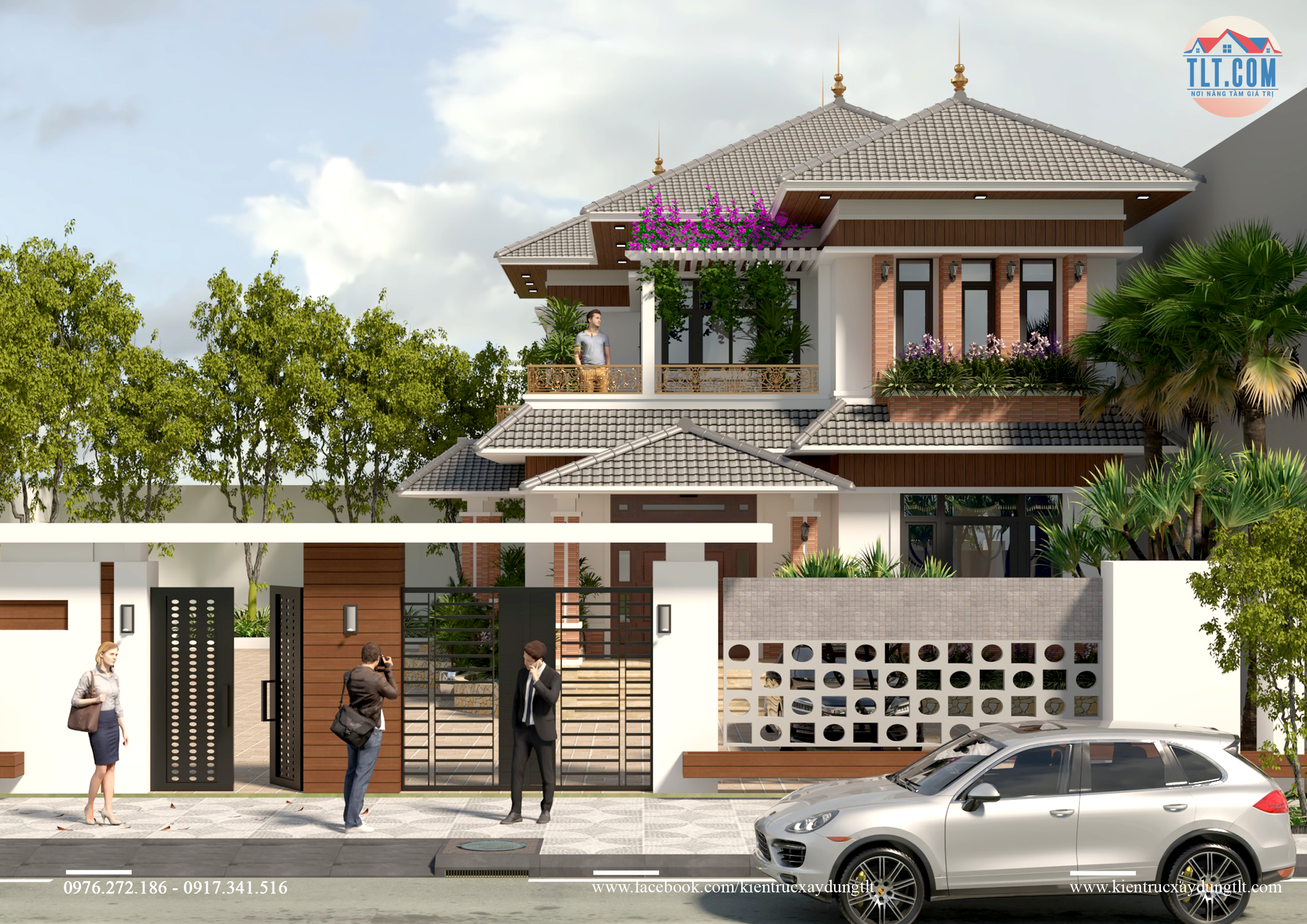 Biệt thự mái Nhật