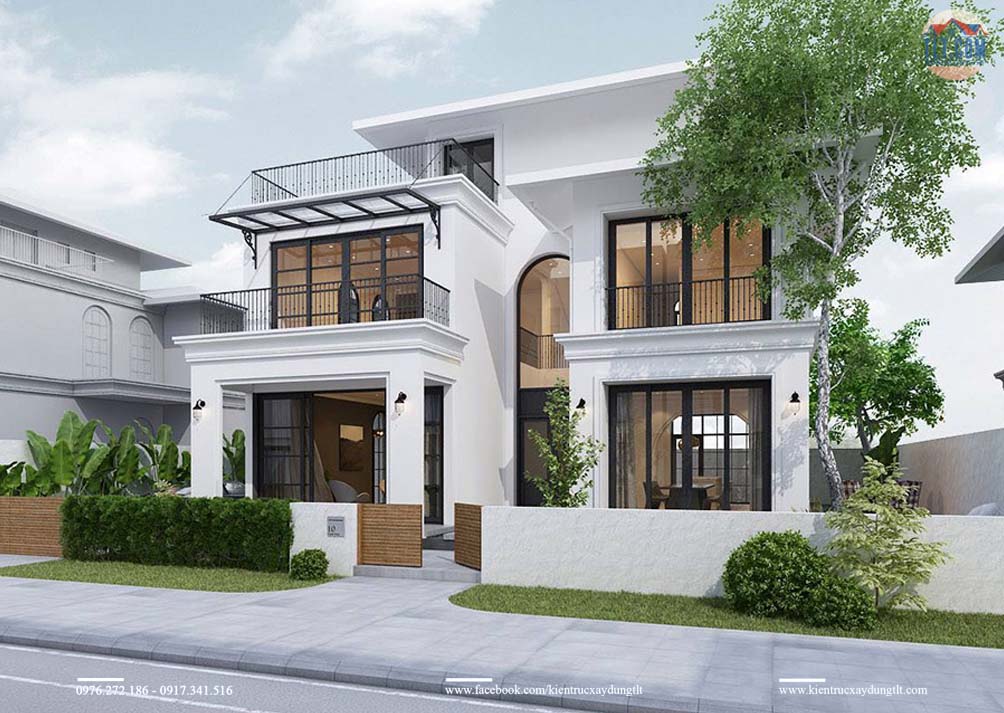 mẫu biệt thự phong c&aacute;ch mini
