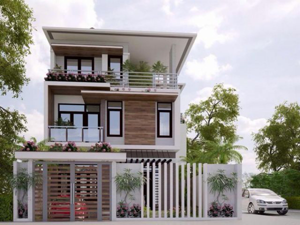 Nh&agrave; biệt thự phong c&aacute;ch hiện đại