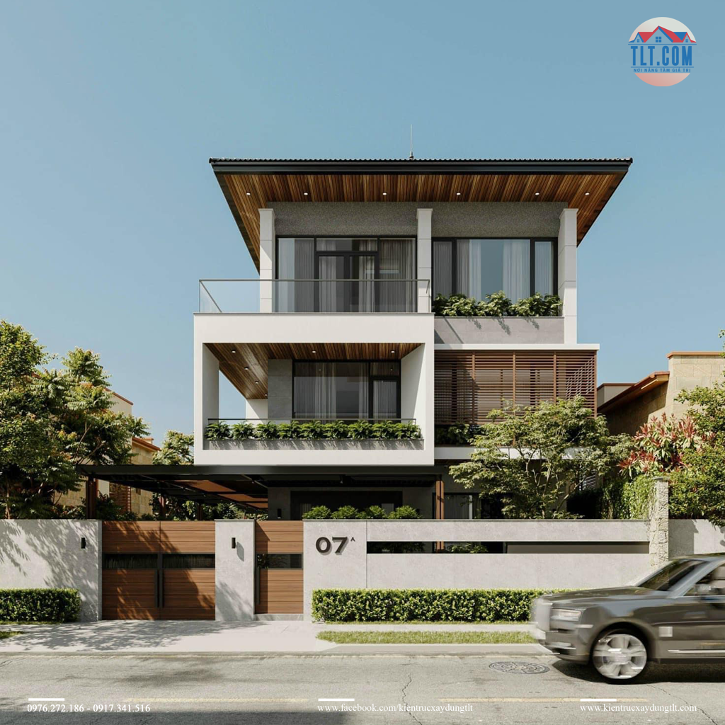 thiết kế biệt thự phồ