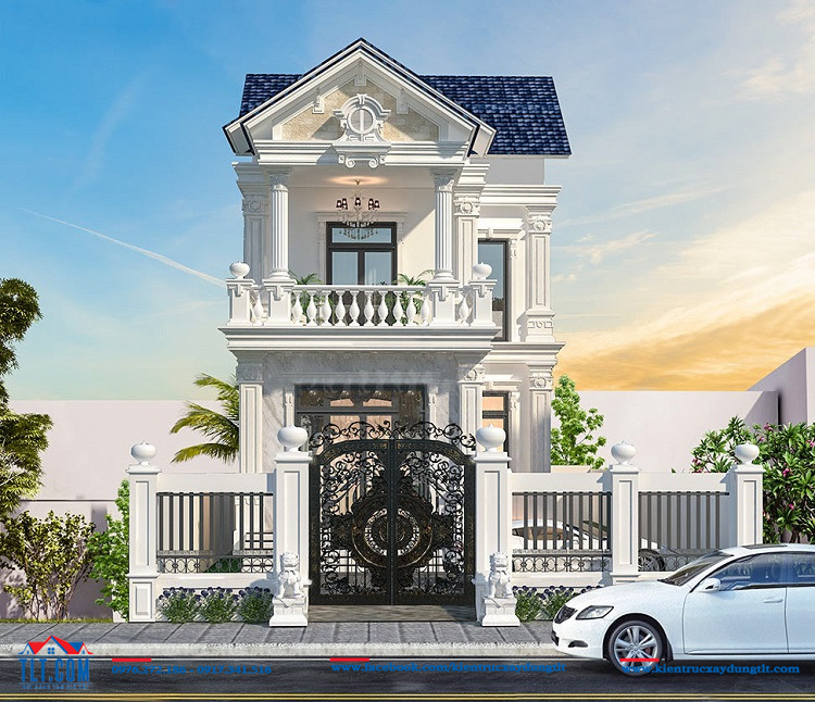 Mẫu nh&agrave; biệt thự đẹp