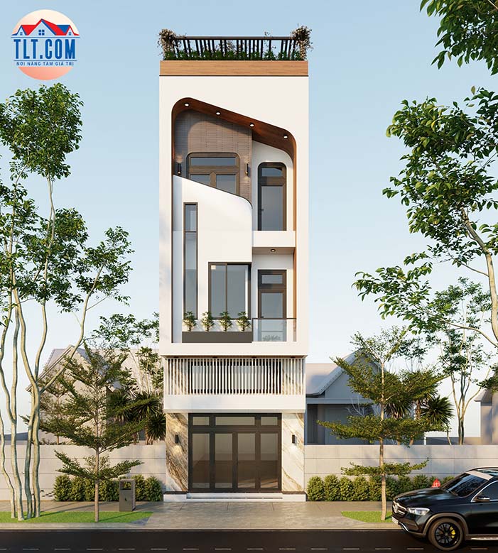 Một trong những mẫu nh&agrave; đẹp ph&ugrave; hợp với xu hướng hiện nay