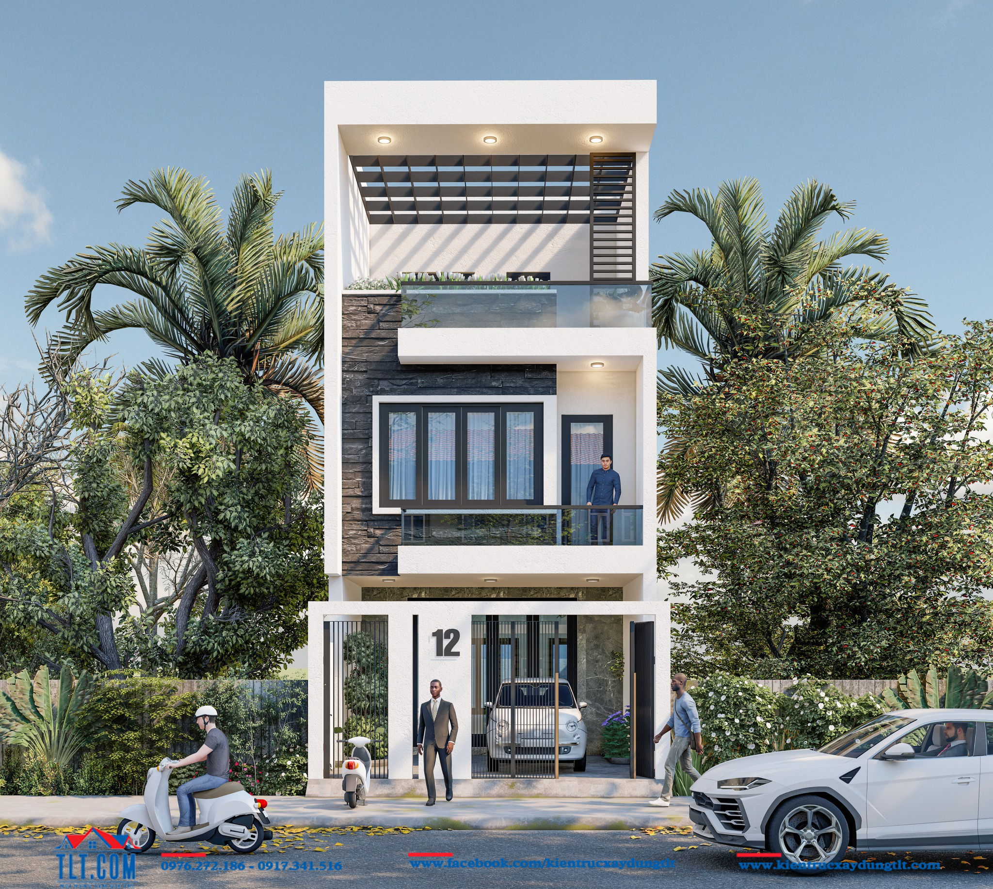Mẫu nh&agrave; tại B&igrave;nh Phước đẹp