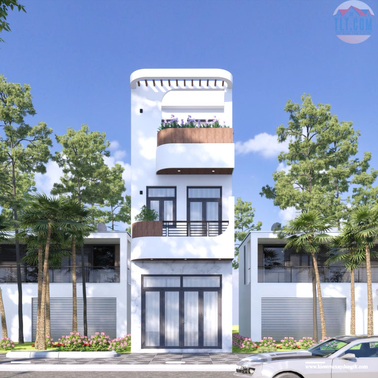Mẫu nh&agrave; biệt thự 3 tầng