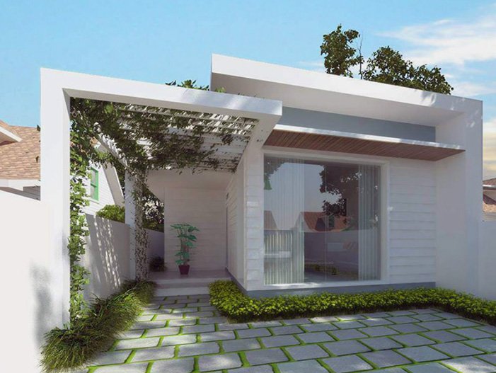 Nh&agrave; cấp 4 m&aacute;i bằng n&ocirc;ng th&ocirc;n