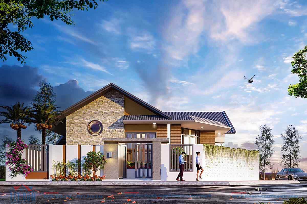báo giá xây nhà cấp 4 mái thái trọn gói