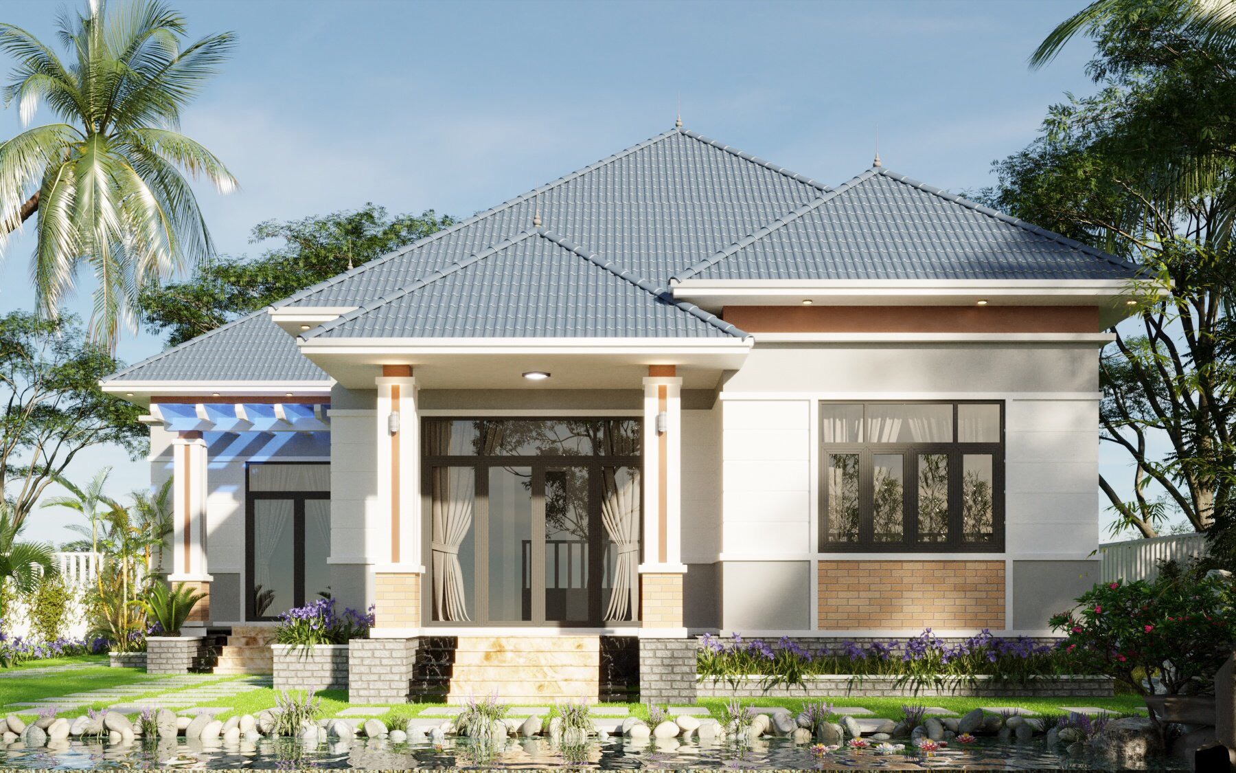 x&acirc;y nh&agrave; cấp 4 trọn g&oacute;i 50m2 gi&aacute; bao nhi&ecirc;u