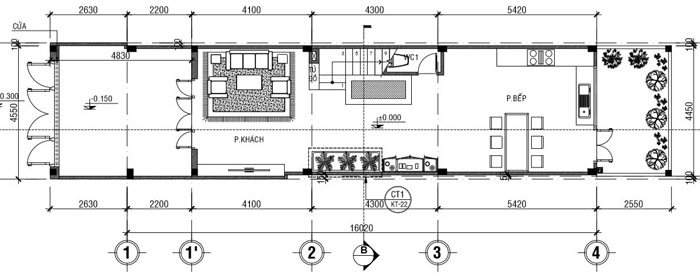 X&acirc;y nhà 1 tr&ecirc;̣t 1 l&acirc;̀u 400 tri&ecirc;̣u