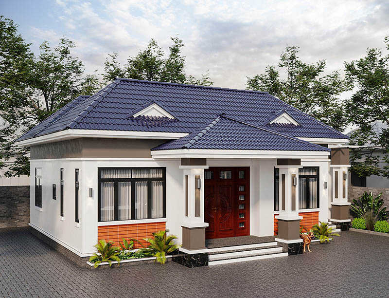 Mẫu nh&agrave; m&aacute;i Nhật n&ocirc;ng th&ocirc;n 