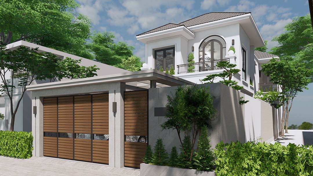 Nh&agrave; ống c&oacute; g&aacute;c lửng