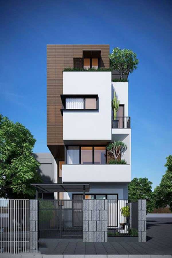 mẫu nhà ống 3 tầng hiện đại