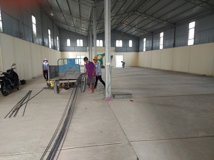 Thi công sửa nhà xưởng trọn gói