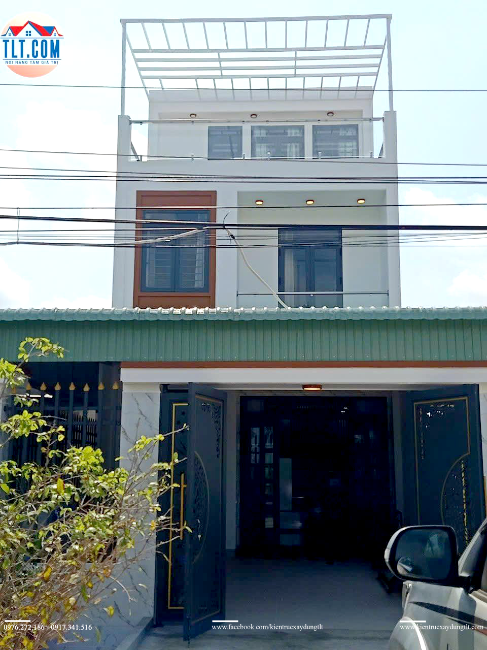 Thi c&ocirc;ng ho&agrave;n thiện nh&agrave; trọn g&oacute;i chi Lanh tại Long An