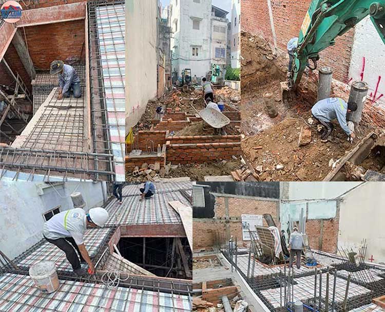 C&ocirc;ng tr&igrave;nh đổ b&ecirc; t&ocirc;ng m&oacute;ng s&agrave;n ph&uacute; nhuận