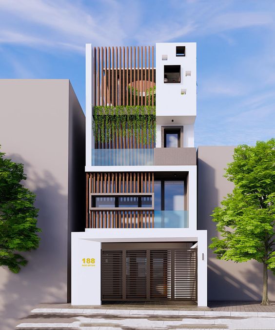 Mẫu nhà 1 trệt 2 lầu