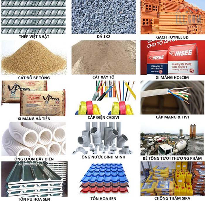 Vật liệu x&acirc;y dựng sua nha gia re