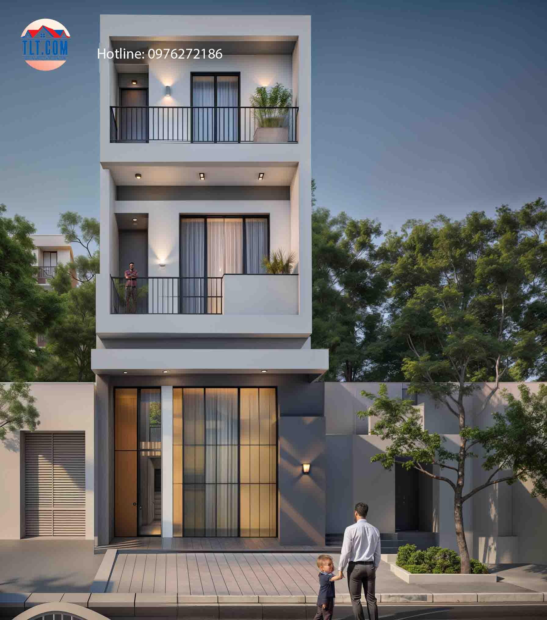 Thiết kế nhà anh Phương Bình Dương