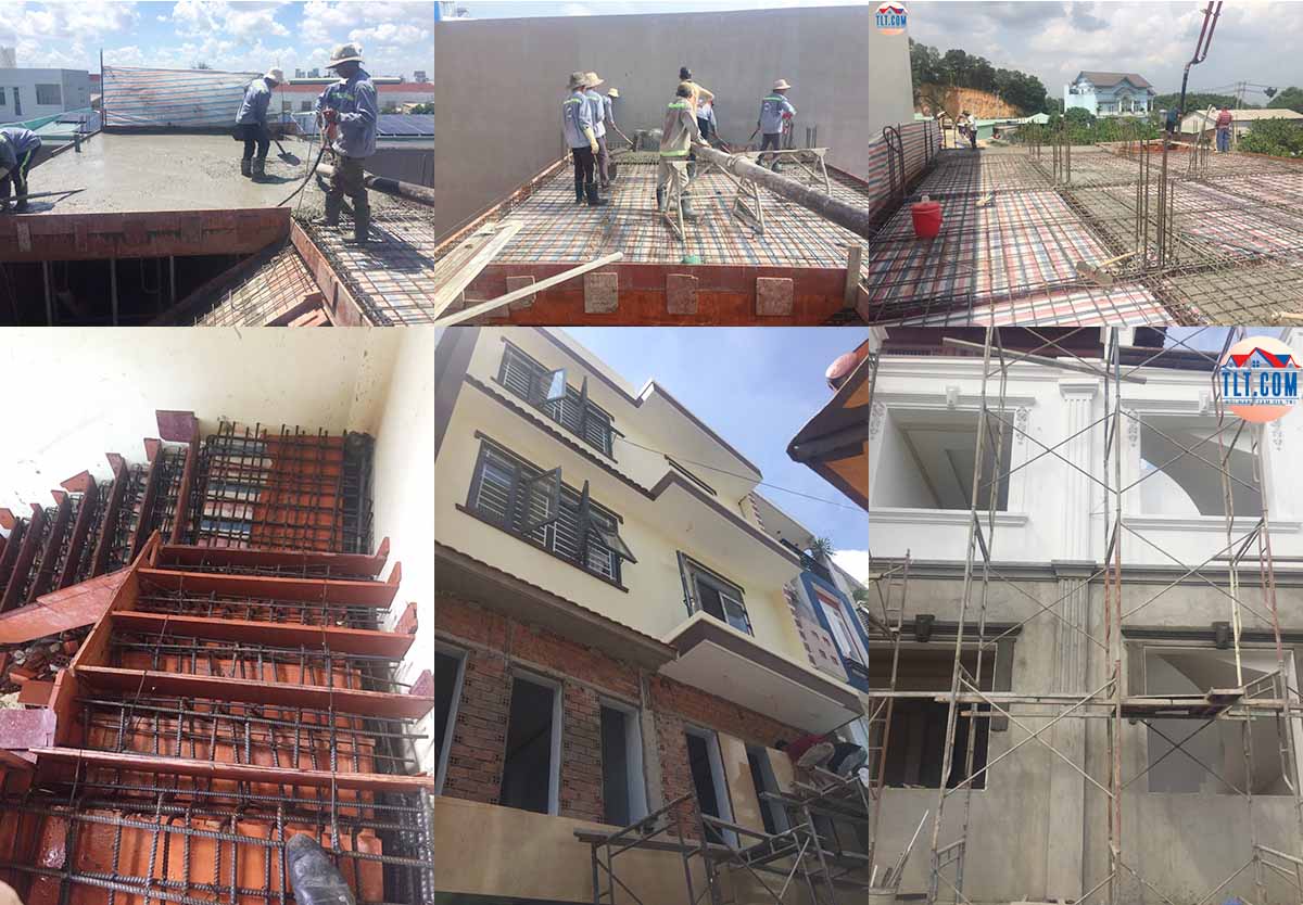 Các công trình thi công xây nhà trọn gói