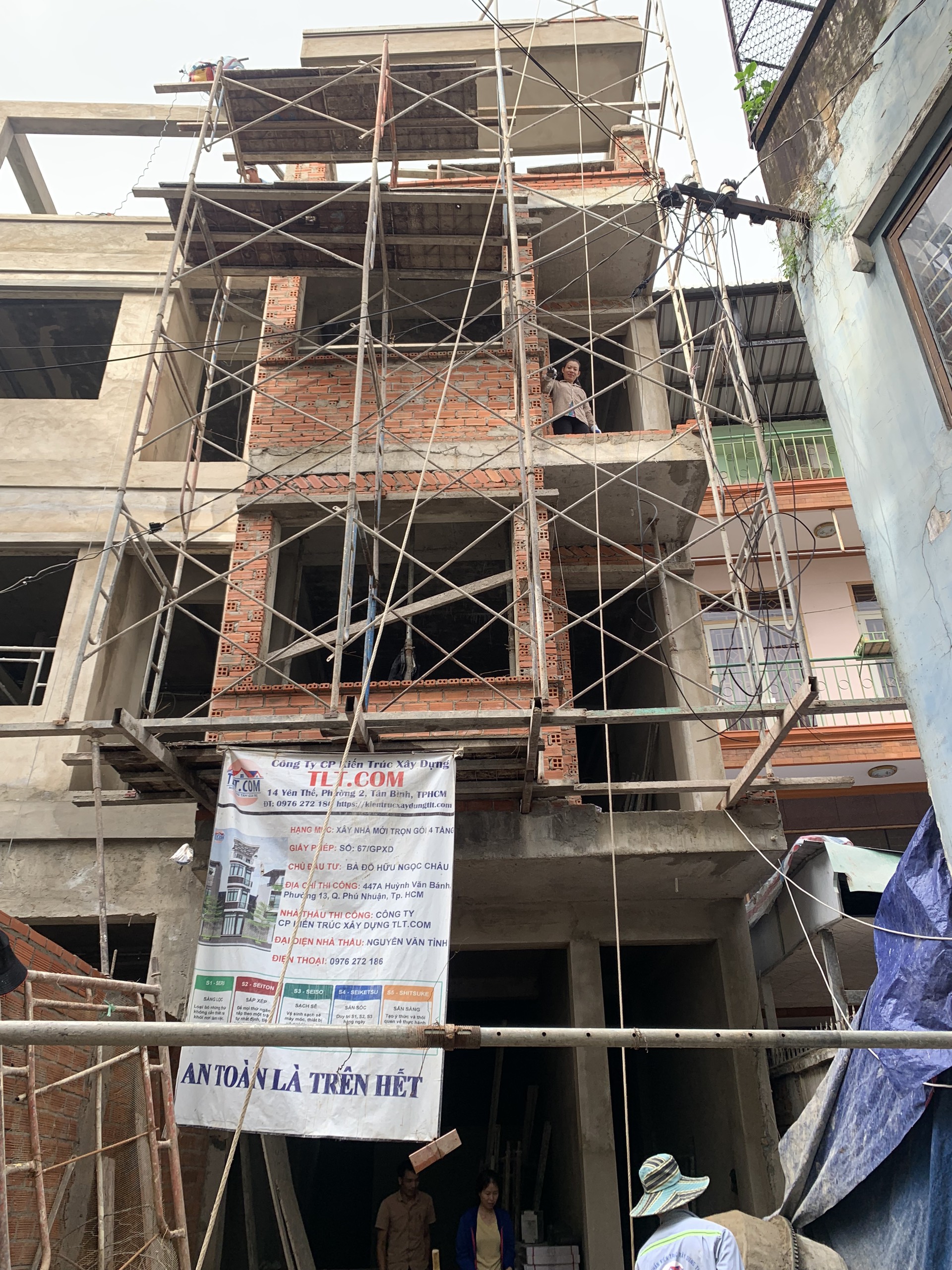 c&ocirc;ng tr&igrave;nh x&acirc;y nh&agrave; trọn g&oacute;i tại HCM