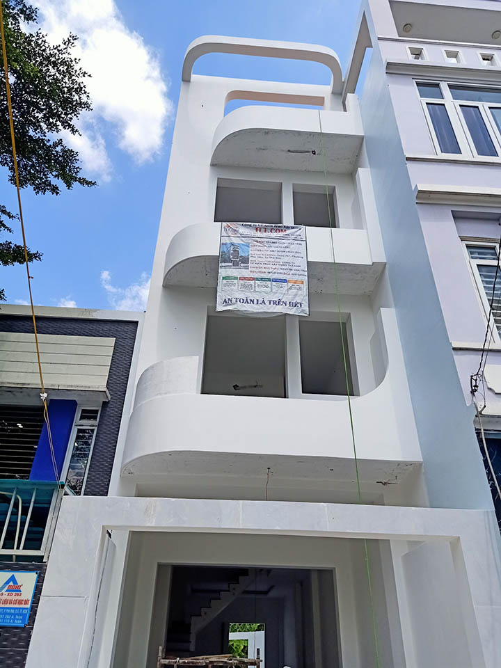 Thi c&ocirc;ng x&acirc;y nh&agrave; phố tại TPHCM
