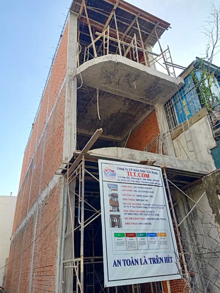 C&ocirc;ng tr&igrave;nh x&acirc;y dựng nh&agrave; trọn g&oacute;i tại Quận 12