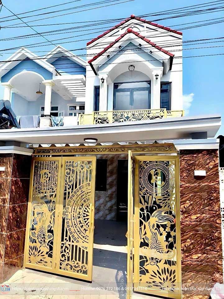 Mẫu nh&agrave; phố đẹp 2024