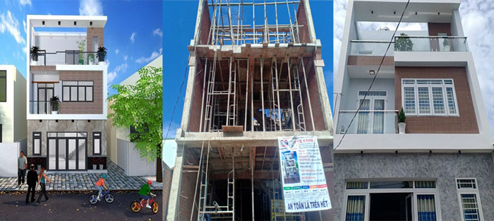 C&ocirc;ng trình x&acirc;y dựng nhà của c&ocirc;ng ty TLT