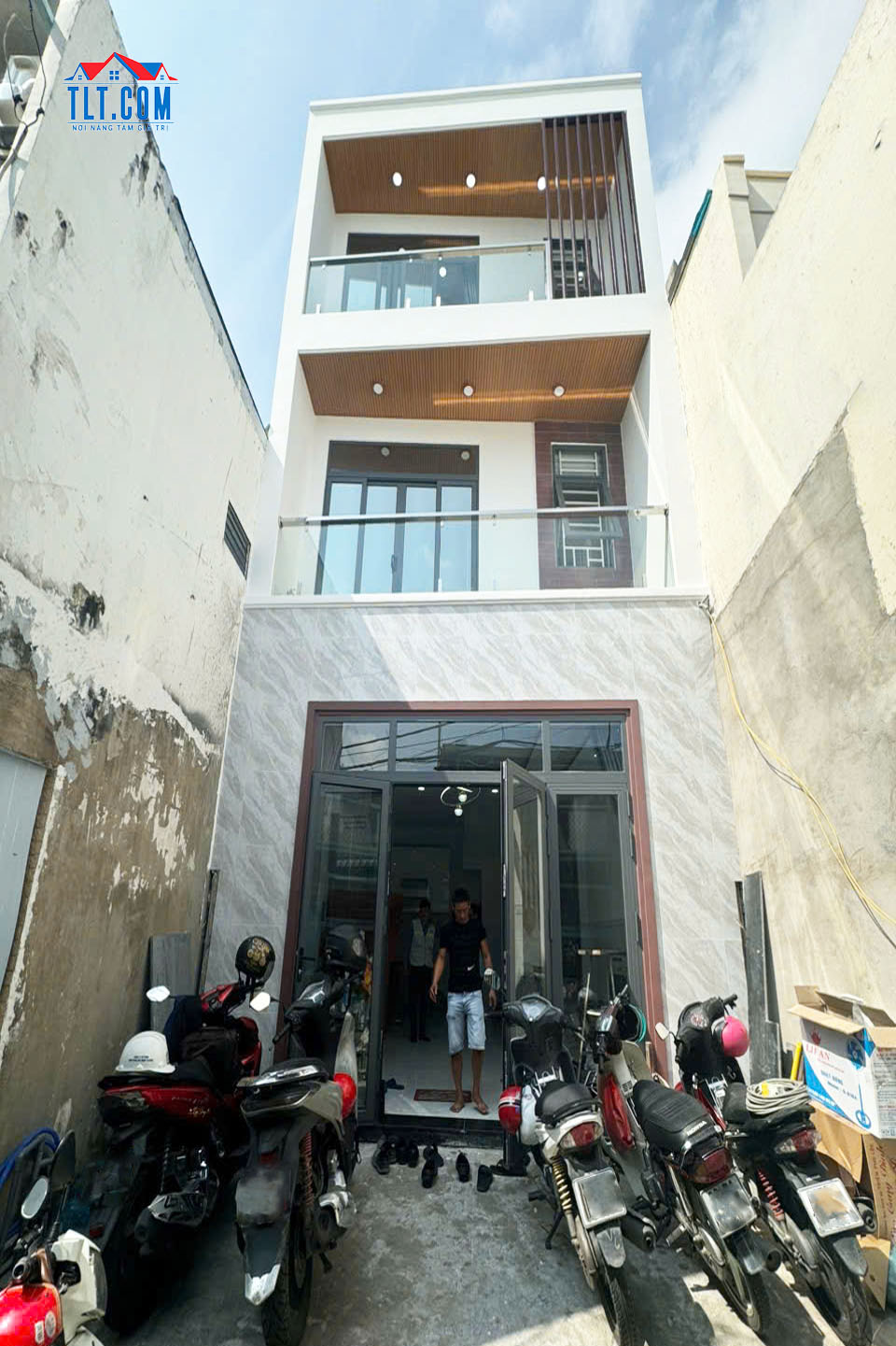c&ocirc;ng tr&igrave;nh x&acirc;y nh&agrave; 1 trệt 2 lầu