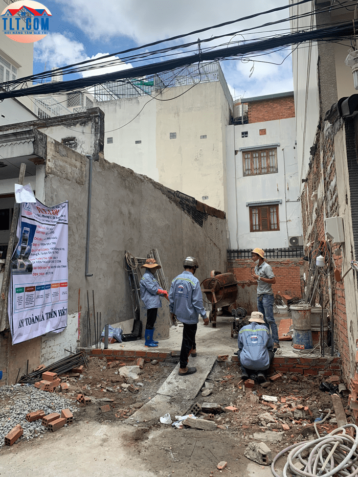 Thi công nhà phố tại Gò Vấp